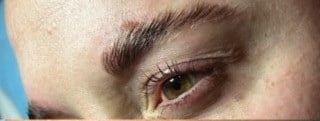 Brow Henna Before & After Image