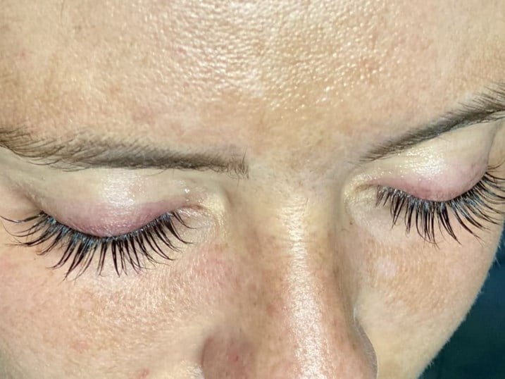Lash Lift Tint Before & After Image