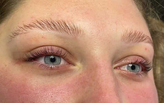 Lash Lift Tint Before & After Image