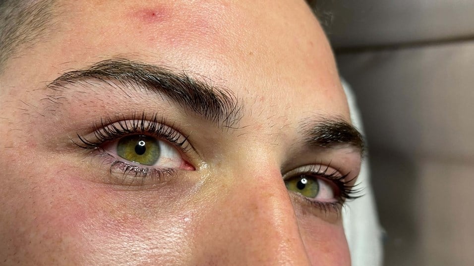 Lash Lift Tint Before & After Image
