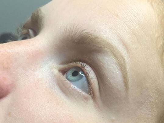 Lash Lift Tint Before & After Image